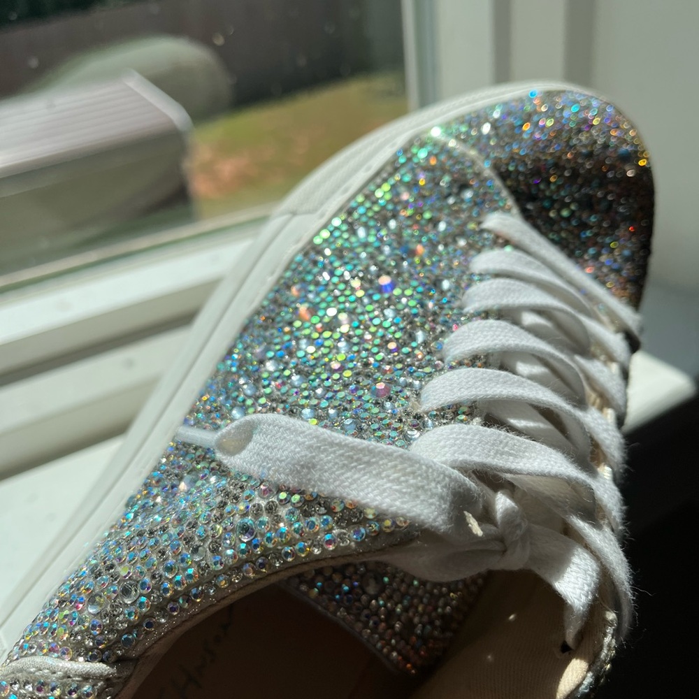 Betsey Johnson Sidny Sneakers. Worn once!